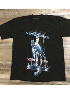 Beyonce Official Renaissance World Tour Merch Billboard T-shirt XL New